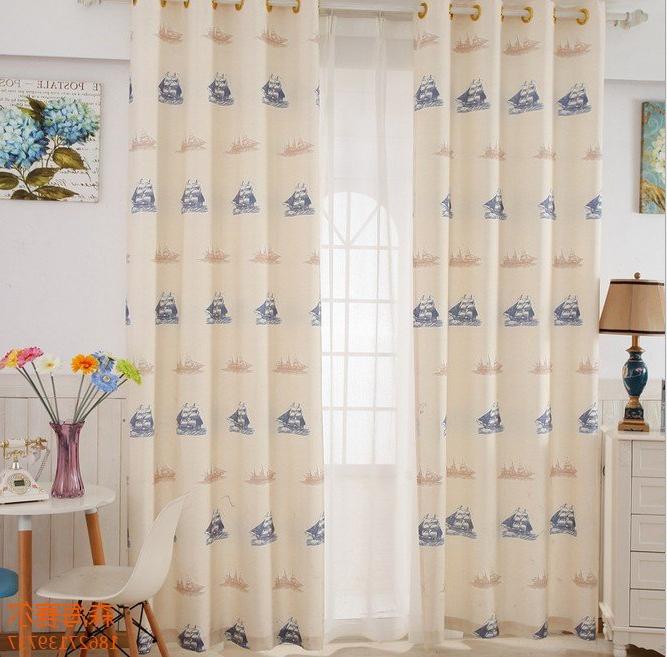 Cotton engineering curtains