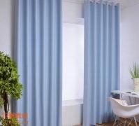 High precision thickened solid color office curtain